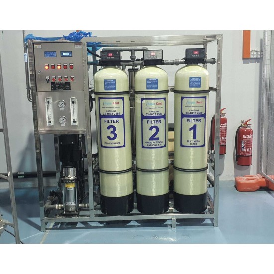 6000 GPD Industrial RO Purification System - 1000L/hr