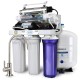 Aqua Kent High Capacity Under Sink 6-Stage Reverse Osmosis Drinking Water Filtration System with UV Sterilizer , Pump And SS Faucet 