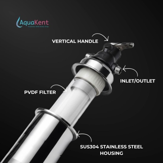 Aqua Kent UF Membrane Outdoor Water Filter Fully Stainless Steel Body - AQ2500 Aqua Kent UF Membrane Outdoor Water Filter Fully Stainless Steel Body - AQ2500