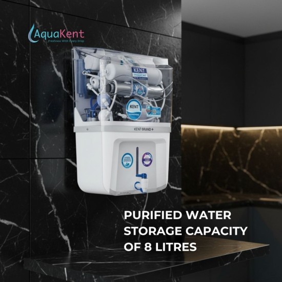 Kent Grand Plus Water Filter And Purifier by RO + UV + UF With Minerals Kent Grand Plus Water Filter And Purifier by RO + UV + UF With Minerals