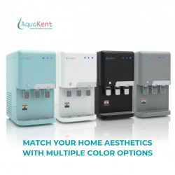 Hydrogen & Alkaline Aqua Kent Emerald Water Filter With Hot Cold and Normal 3 Taps
