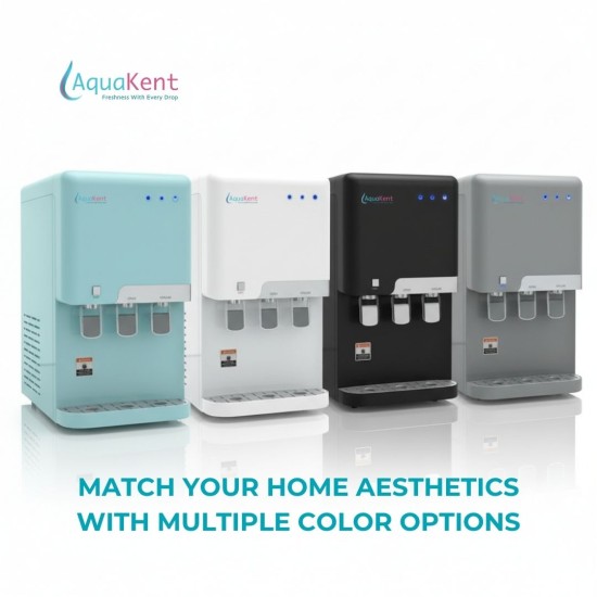Hydrogen & Alkaline Aqua Kent Emerald Water Filter With Hot Cold and Normal 3 Taps