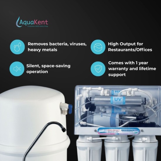 Kent Excell Under-The-Counter / Kitchen Sink RO +UV+ UF Water Filter And Purifier. Kent Excell Under-The-Counter / Kitchen Sink RO +UV+ UF Water Filter And Purifier.