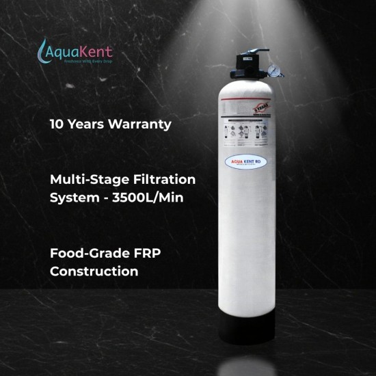 Outdoor Whole House Master Water Filter System FRP1044 Sand Filter