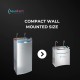 Aqua Kent Fully Stainless Steel Mini Hot And Cold Water Cooler Wall Mount Water Dispenser Aqua Kent Fully Stainless Steel Mini Hot And Cold Water Cooler Wall Mount Water Dispenser