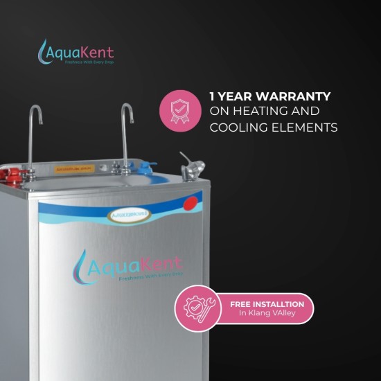 Aqua Kent Fully Stainless Steel HOT& COLD Economy Water Cooler