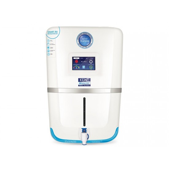 KENT Superb Digital Display Touch Screen  Water Filter And Purifier by RO + UV + UF With Minerals 