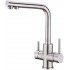 Aqua Kent 3 Way Kitchen Mixer Tap SUS 304 Material with Drinking Water Kitchen Sink Tap 360° Swivel Spout Kitchen Mixer Stainless Steel