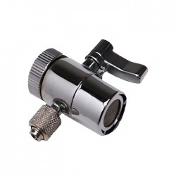 1-Way Water Filter Diverter Valve For 1/4" Tube 1-Way Water Filter Diverter Valve For 1/4" Tube